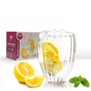 Kit 2 Pecas Copo Parede Dupla Ondulado 320Ml - Dolce Home -2-